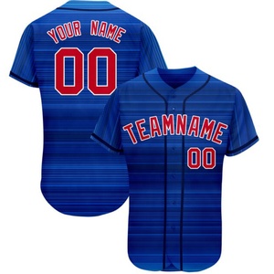 2025 Custom Sportswear Streetwear Training Wear Plain Baseball Softball Jerseys Sublimated Printing Soft <b>Polyester</b> <b>Shirts</b> - Product Image 5