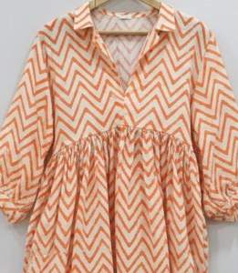 Nuevo Vestido Largo Bohemio Ecológico para Mujer, Cintura Natural, Tie-Dye Morado, Tejido a Mano, Cuello en V, Lazos de Algodón - Product Image 2