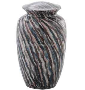 Offre exclusive Produit Urne de repos final Urne de crémation en aluminium de haute qualité Urne moderne au design simple Mémorial digne - Product Image 1