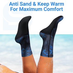 High Performance Sand <b>Socks</b> Durable Neoprene Beach Booties With Secure Fit For Volleyball Players And Training Activities - Product Image 4