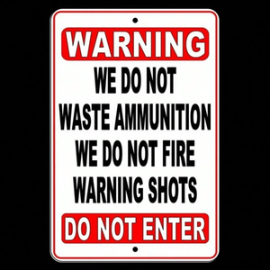 CIFbuy Segnaletica Antifurto in Metallo Durevole con Avvertimento di Sicurezza 'Non Ingressare' per Servizio Ritiro Temu, Prodotto per Avvertimenti Stradali - Product Image 2