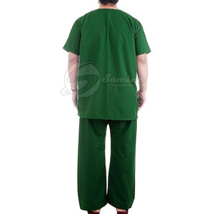 Tenue d'infirmier homme respirante de couleur unie, design personnalisé, fabriquée au Pakistan - Product Image 5