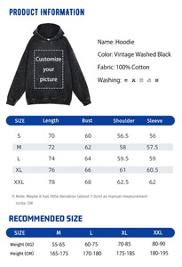 Customizable <b>Men's</b> Hooded Sweatshirt 100% Cotton Knitted Regular Fit Casual Autumn Wear Front Pocket Design Heat-Transfer Lined - Product Image 6