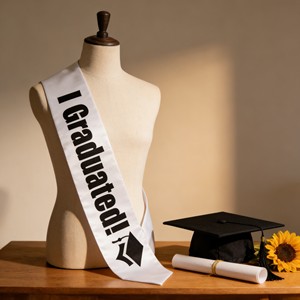 Banda de Graduación 2026 Personalizable para Fiesta de Graduación - Material de Tela Reutilizable, Portátil y de Envío Rápido - Product Image 5