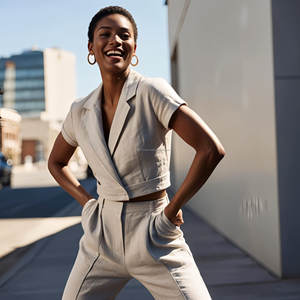 ชุดเดรสยาวถึงข้อเท้าทำจากผ้าฝ้ายออร์แกนิกแท้สำหรับผู้หญิงชุดเดรสยาวถึงข้อเท้าพร้อมกางเกงและกระโปรงสวมใส่สบาย - Product Image 6