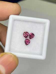 Pink Tourmaline Other Shape Faceted Cut Loose Gemstone IGI Certified 20 Ct From Rajasthan for Jewelry Making - Product Image 1