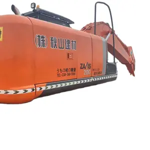 good quality hitachi used excavator zx200 20 ton used excavators with high performance on hot sale in china shanghai
