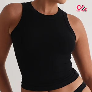 Camiseta sin Mangas para Mujer al Por Mayor a Precio Económico, Diseño Personalizado con Logotipo, Transpirable, en Stock, Último Diseño con OEM - Product Image 5