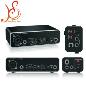 HUASHENG USB Audio Interface Midas Mic Preamplifier Sound <strong>Card</strong> for Bassoon Players - Product Image 2