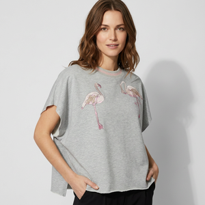Camisetas de Manga Corta para Mujer, Cuello Redondo, Transpirables, Ecológicas, Impresión Digital, 100% Algodón, 220g, Alta Calidad - Product Image 4