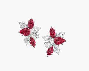 Anillos de Diamantes de Oro Blanco para Mujer, Corte Pera, Diamantes Naturales Color D, Certificados por IGI, Joyería Romántica para Boda - Product Image 4