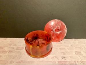 Caja de Resina Floral Hecha a Mano de Lujo, Organizador Decorativo para Guardar Joyas, Pequeña Caja de Resina Personalizada para Regalos Premium - Product Image 3