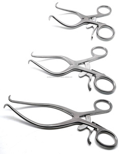 Retractores Quirúrgicos de Precisión World Gelpi, Kit Quirúrgico de Acero Inoxidable de 3 Piezas, Puntas Afiladas, Veterinario, Ortopédico, Manual, CE - Product Image 5
