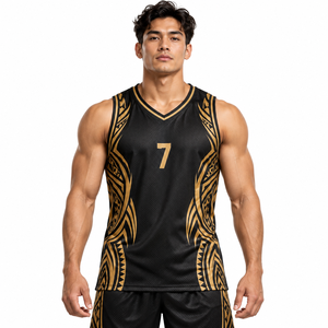 Uniformes de Baloncesto para Hombre, Camisetas Sublimadas Personalizadas, Ropa de Baloncesto Reversible para Equipos, Ropa Deportiva al por Mayor - Product Image 1