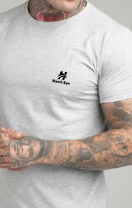 Conjunto de camisetas y pantalones cortos de algodón para hombre de talla grande al por mayor, ropa de dos piezas de moda sólida de verano con logotipo personalizado - Product Image 6