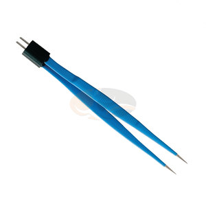 Pinces bipolaires réutilisables en plastique et reconstructives Semkin, pointe de 0,5 mm / 1,0 mm, 14 cm, semi-non-adhésives, haute qualité - Product Image 6