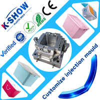 Machine de moulage par injection horizontale automatique à commande PLC pour boîtes de rangement en thermoplastique, directement de l'usine