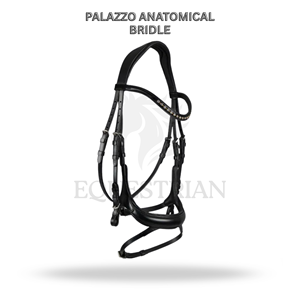 Bridon anatomique PALAZZO, taille complète, pour l'équitation anglaise, confort du cheval assuré - Product Image 2