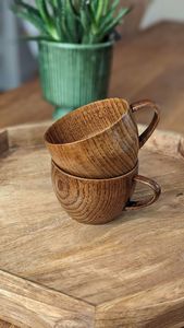 Mango Wood Mugs And <b>Cup</b> With More Space To drink Eco-Friendly Wooden <b>Cups</b>, Wooden Coffee Mug, Wooden <b>Tea</b> <b>Cup</b>, Wooden Beer Mug, A - Product Image 6