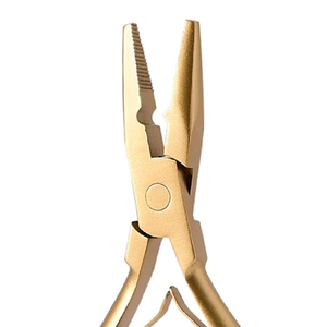 Professional Hair <b>Extension</b> Plier Stainless Steel Tool For <b>Micro</b> Ring Nano Ring Hair <b>Extension</b> Installation - Product Image 5