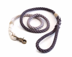 เชือกฝ้ายทำมือลายดอกไม้หรูหราประดับขนนก สายจูงสุนัข ขายส่งจากโรงงาน - Product Image 3