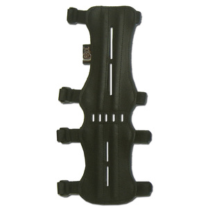 Protège-bras traditionnel pour la chasse à l'arc – en cuir de vache véritable, réglable, pour le tir en plein air, compatible ambidextre - Product Image 3