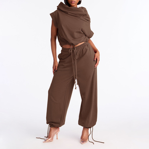 New Summer Women High Street Short High Waist Fitness <b>Set</b> Yoga Push-Up Sports Vest Hip Lift Compression Elastic Jogger Women <b>Set</b> - Product Image 5