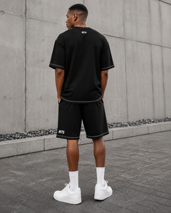 Achetez des ensembles courts pour hommes Rits Enterprises à prix avantageux, mode estivale, deux pièces, décontractés, à porter tous les jours, respirants, 100% coton jersey 200g - Product Image 3