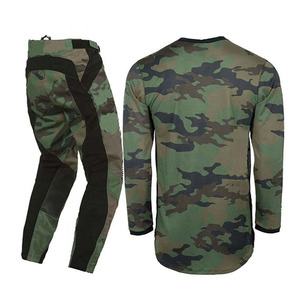 Ensemble de tenue de motocross camouflage OEM en gros – Maillot et pantalon de moto tout-terrain personnalisés pour ATV - Product Image 2