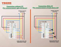 YOKINS YI-534 Penguji Isolasi Multifungsi Digital Tiga Fasa 5A CT 500V PT 96x96mm Perlindungan IP65 Akurasi Tinggi Garansi 1 Tahun