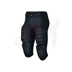 Uniforme de Fútbol Americano Rojo y Negro con el Número 23 y Pantalones para Hombres Adultos, Material de Poliéster Transpirable - Product Image 5