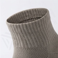 Chaussettes de course pour femmes, compression serrée, polyester, nylon, soutien sportif, respirantes, évacuation de l'humidité, couleur personnalisée