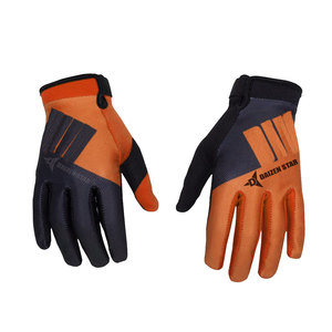 Daizen Star Full Finger Racing Gloves Polyurethane Coated Mono Print Nylon Non-Slip Motocross Outdoor Unisex Hook Loop Closure - Product Image 3