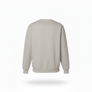 <b>Sticker</b> Design Streetwear Vintage Crewneck Sweatshirt Custom Cotton Fleece <b>Fabric</b> 300g Breathable OEM Supplier Bulk Wholesale - Product Image 2