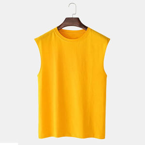 <b>Cheap</b> Price Men's Ribbed Tank Top Casual Custom Printed Men's Tank Top Unisex Slim Fit Tank Top For Men - Product Image 2