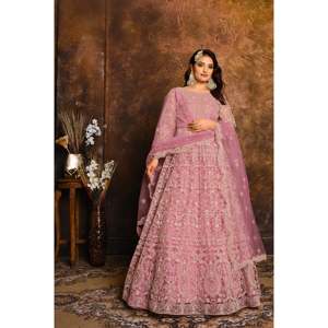 Vestido de diseñador con parte de abajo y Dupatta para mujer para fiesta - Product Image 3