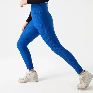 Conjunto de Leggings de Yoga para Mujer de Alta Calidad, Tejido Transpirable, Cintura Elástica, Ropa Deportiva, Siete Colores Estampados - Product Image 1
