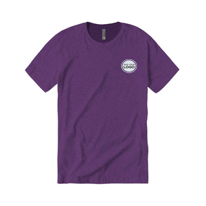 เสื้อยืดแขนสั้นทรงหลวมพรีเมียม ผ้าฝ้าย 100% สกรีนโลโก้ด้านหน้า แบบ Bella Canvas 3001 - Product Image 1
