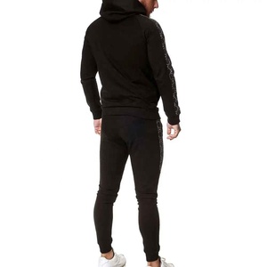 2026 nouveauté hommes coton polaire col rond survêtement ensembles sur mesure Jogging Gym survêtement impression pour l'exercice d'hiver - Product Image 2