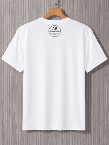 T-shirt décontracté à manches courtes 100 % coton pour homme de la marque AMY, coupe classique, couleur unie, personnalisable avec logo, vente en gros - Product Image 2