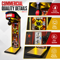 Machine de boxe à monnayeur Neofuns, jeu vidéo d'arcade de frappe pour lieux de divertissement commerciaux