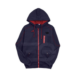 Ensemble de survêtement décontracté tendance pour homme avec capuche et cordon de serrage, en tissu respirant uni, idéal pour l'entraînement et le fitness - Product Image 3