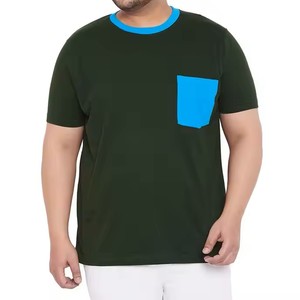 T-shirt et short pour homme avec logo personnalisé, style col rond et poche, impression sérigraphique du logo Fire, t-shirt homme personnalisé de qualité supérieure - Product Image 4