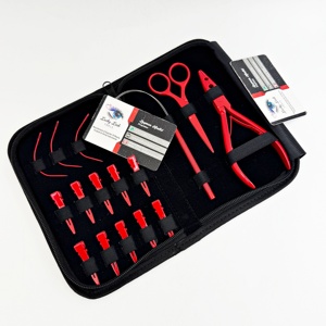 Kit de Herramientas Profesional para Extensiones de Cabello con Anillas de Acero Inoxidable de Grado Quirúrgico, Microperlas Nano, Gancho de Tracción con Fijación Fuerte - Product Image 1