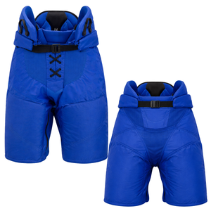 Pantalon de protection pour hockey sur glace senior, léger, rembourrage haute performance, taille ajustable, équipement de jeu durable, bleu - Product Image 1