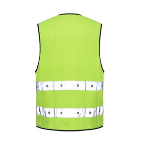 Chaleco Reflectante de Alta Visibilidad Ajustable y de Seguridad, Nuevo Diseño 2026, Chaleco de Seguridad para Hombre de Keem Brothers - Product Image 2