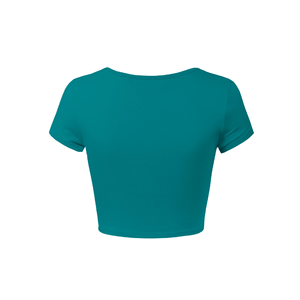 Camisetas Cortas de Verano para Mujer, Talla Grande, de Algodón, Teñidas, Ajuste Premium, Ropa Deportiva Transpirable, Color Personalizado - Product Image 6