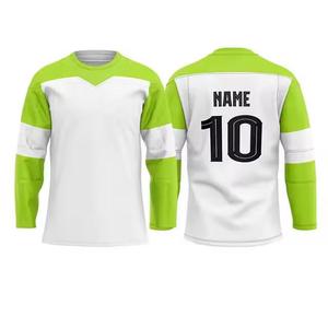 Custom Sublimated Ice Hockey Jersey Printed V-neck Adults Custom Team Wholesale Team Wear - Product Image 2