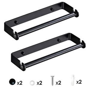 Paquete de 2 Portarrollos de Papel de Aluminio para Montar en la Pared, para Baño, Cocina, Despensa, Fregadero, Balcón, Inodoro, para Uso Doméstico - Product Image 1
