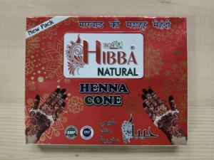 HIBBA - Juego de Conos de Henna Líquida Marrón Natural para Pintura Corporal Temporal, Listo para Usar en Salones y Decoraciones de Eventos (Hasta 500 g) - Product Image 2